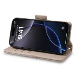 iPhone 17 手帳型ケース iPhone16 手帳型ケース magsafe対応ケース iPhone16 PUレザー 手帳型ケース カード収納可能 スタンド機能 スマホケース