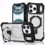 iPhone17 2in1 PC+TPU ケース magsafe対応ケース 360度回転可能 iPhone16ケース iphone全機種対応 ケース iPhone16Plus ケース スマホケース