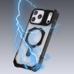 iPhone17 2in1 PC+TPU ケース magsafe対応ケース 360度回転可能 iPhone16ケース iphone全機種対応 ケース iPhone16Plus ケース スマホケース