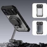 iPhone17 2in1 PC+TPU ケース magsafe対応ケース 360度回転可能 iPhone16ケース iphone全機種対応 ケース iPhone16Plus ケース スマホケース