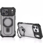 iPhone17 2in1 PC+TPU ケース magsafe対応ケース 360度回転可能 iPhone16ケース iphone全機種対応 ケース iPhone16Plus ケース スマホケース