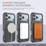 iPhone17 2in1 PC+TPU ケース magsafe対応ケース iPhone16ケース iphone全機種対応 ケース