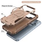 iPhone17 2in1 PC+TPU ケース magsafe対応ケース iPhone16ケース iphone全機種対応 ケース