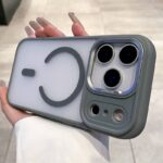 iPhone17 2in1 PC+TPU ケース さらさら高級感 magsafe対応ケース iPhone16ケース iphone全機種対応 ケース iPhone16Plus ケース