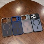 iPhone17 2in1 PC+TPU ケース さらさら高級感 magsafe対応ケース iPhone16ケース iphone全機種対応 ケース iPhone16Plus ケース