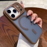 iPhone17 2in1 PC+TPU ケース さらさら高級感 magsafe対応ケース iPhone16ケース iphone全機種対応 ケース iPhone16Plus ケース