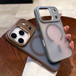 iPhone17 2in1 PC+TPU ケース さらさら高級感 magsafe対応ケース iPhone16ケース iphone全機種対応 ケース iPhone16Plus ケース