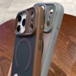 iPhone17 2in1 PC+TPU ケース さらさら高級感 magsafe対応ケース iPhone16ケース iphone全機種対応 ケース iPhone16Plus ケース
