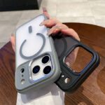 iPhone17 2in1 PC+TPU ケース さらさら高級感 magsafe対応ケース iPhone16ケース iphone全機種対応 ケース iPhone16Plus ケース