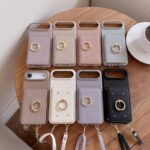 iPhone 17 手帳型ケース ショルダーストラップ付き iPhone16Pro PUレザー ケース
