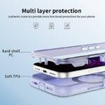 iPhone17 2in1 PC+TPU ケース magsafe対応ケース iPhone16ケース