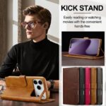 iPhone 17 手帳型ケース iPhone16Pro PUレザー ケース iPhone16Pro max PU合成革