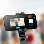 スマホジンバル フィルライト付く スマホジンバル Q18 自撮り棒 スマートフォンホルダー 360°回転可能 セルカ棒 iPhone android 自動 折り畳み 伸縮式 SKU:IL-01282023028LT - Image 7