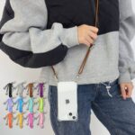 ショルダー ストラップ 携帯ストラップ スマホストラップ 長さ約136cm 携帯ストラップ パスケース キーホルダー ストラップ