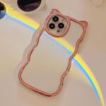 iPhone17 ネコ耳柄 PC+TPU ケース iPhone17proケース iphone全機種対応 ケース スマホケース