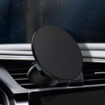 エアコン吹出口 強磁力 スマホホルダー 車載ホルダー 360度転回可能