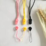 2WAY ネック＆ストラップ カラフル ネックストラップ 2WAY ロング ストラップ スマホ全機種対応 ストラップ ハンドストラップ 丸紐 49cm ワンタッチ