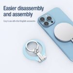折り畳式 両面マグネット式 Nillkin スマホ スタンド Magsafe対応 スマートフォン 車載ホルダー 360度 回転