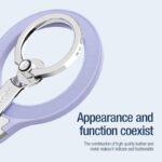 折り畳式 両面マグネット式 Nillkin スマホ スタンド Magsafe対応 スマートフォン 車載ホルダー 360度 回転