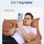 折り畳式 両面マグネット式 Nillkin スマホ スタンド Magsafe対応 スマートフォン 車載ホルダー 360度 回転