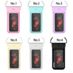 防水ポーチ TPU スマホ防水 ケース 携帯防水ケース S/L size TPU素材 完全防水ケース  全6色 SKU:IL-IPC220519003 - 画像 (2)