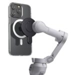 強磁力 スマホマウント OM4/OM5DJI対応 マグネット スタンドホルダー for OM4/OM5DJI Magnetic Phone Mount 磁気リングホルダー Black/Silver 全2色 SKU:IL-IPC220623009 - Image 3