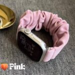 アップルウォッチバンド シュシュ レディース Apple watch バンド ベルト