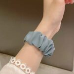 アップルウォッチバンド シュシュ レディース Apple watch バンド ベルト