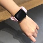 アップルウォッチバンド シュシュ レディース Apple watch バンド ベルト