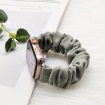 アップルウォッチバンド シュシュ レディース Apple watch バンド ベルト