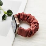 アップルウォッチバンド シュシュ レディース Apple watch バンド ベルト