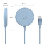 iphone急速充電 15Wのマグネット充電器