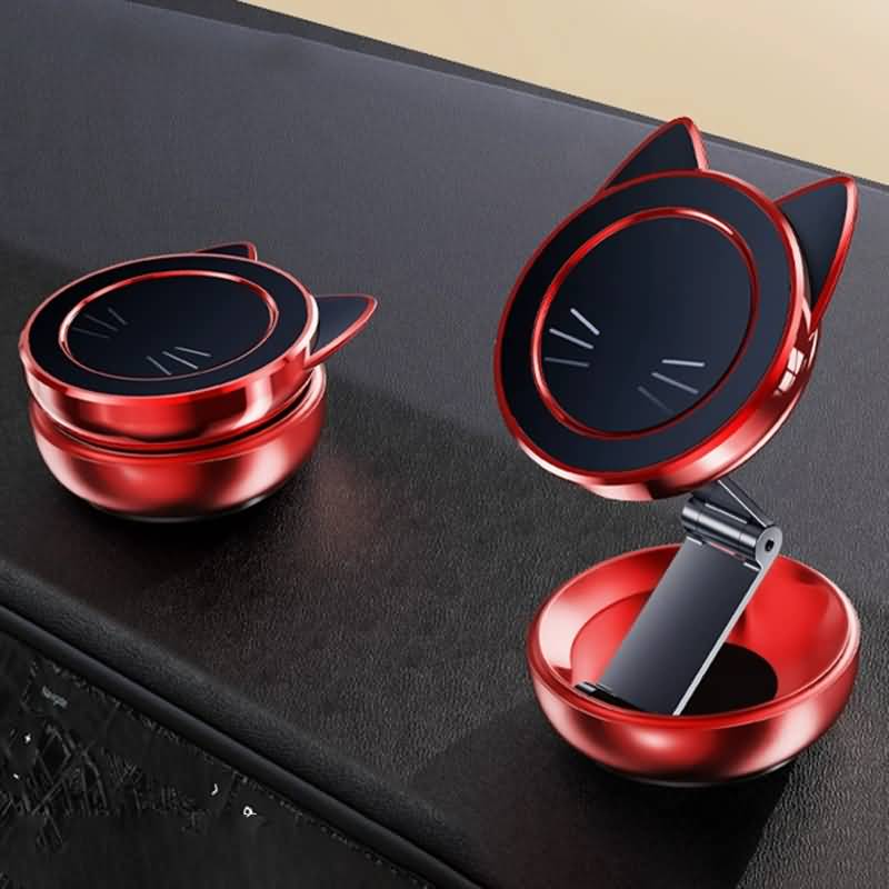 IPC03072025049-01.jpg Magsafe対応 車載ホルダー 360度回転 吸着式スマホホルダー 超強吸着力 マグネット式車載ホルダー ダッシュボードホルダー 全機種対応 全2色 SKU:IPC03072025049 - Image 1