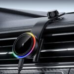 Magsafe対応 車載ホルダー 360度回転   吸着式スマホホルダー 超強吸着力 マグネット式車載ホルダー ダッシュボードホルダー 全機種対応  全2色 SKU:IPC03072025056 - Image 2