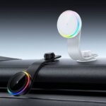 Magsafe対応 車載ホルダー 360度回転   吸着式スマホホルダー 超強吸着力 マグネット式車載ホルダー ダッシュボードホルダー 全機種対応  全2色 SKU:IPC03072025056