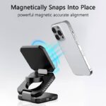 ワイヤレス充電器 3in1 スタンド 折り畳み式 iphone airpods 同時充電 折りたたみ 15W スタンド 置くだけで充電  アップルウォッチ充電器  全2色 SKU:IPC03072025061 - Image 9