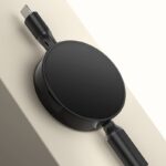100w 巻取 充電 ケーブル 2in1充電ケーブル 巻き取り usb type-c lightning usbケーブル ライトニングケーブル タイプC 全5色 SKU:IPC03072025098 - Image 11