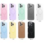 iPhone16 シリコン製 ケース iPhone16 ケース 全面保護 耐衝撃 保護ケース magsafe対応ケース  iphone全機種対応 ケース スマホケース 全9色 SKU:IPC03072025109 - Image 5