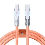 Type-c to Type-c 充電ケーブル PD快速充電 急速充電 ケーブル 1m 2mナイロン素材 USB Type-Cケーブル 高耐久 断線防止 充電ケーブル 全3色 SKU:IPC03092025001 - Image 7