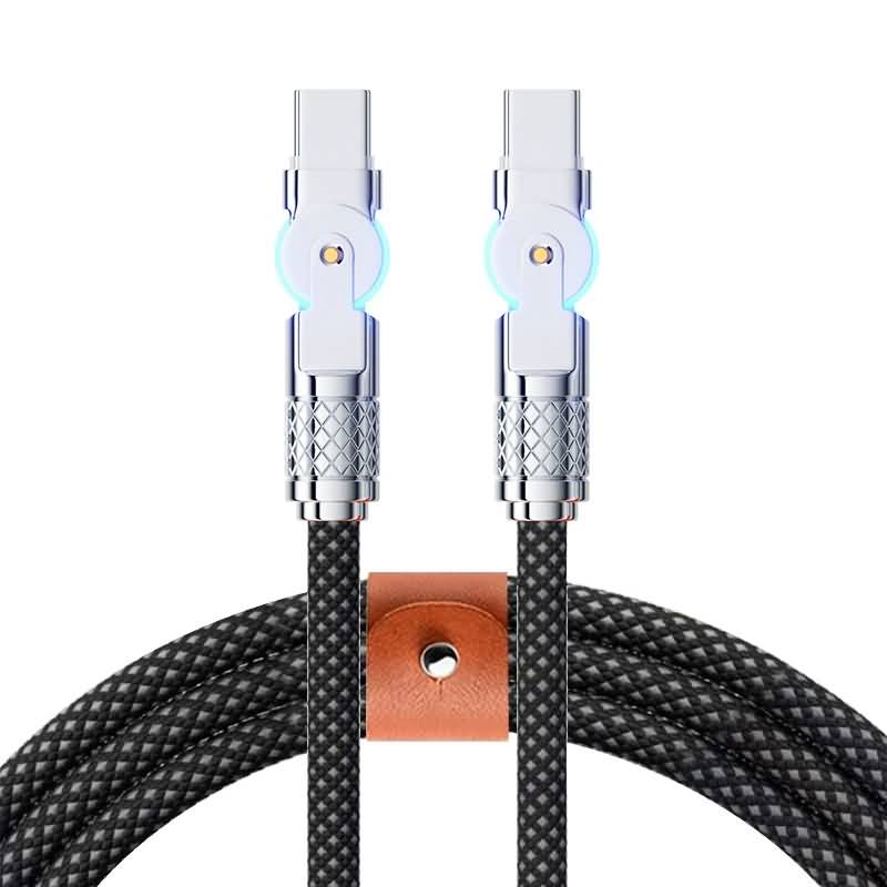 IPC03092025001-3.jpg Type-c to Type-c 充電ケーブル PD快速充電 急速充電 ケーブル 1m 2mナイロン素材 USB Type-Cケーブル 高耐久 断線防止 充電ケーブル 全3色 SKU:IPC03092025001 - Image 1