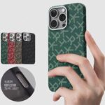 iPhone 16 合成革ケース iPhone  16 Pro 背面型ケース  iPhone 16 Pro Max PUレザー ケース スマホケース  全4色 SKU:IPC03292025013