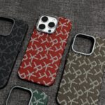 iPhone 16 合成革ケース iPhone  16 Pro 背面型ケース  iPhone 16 Pro Max PUレザー ケース スマホケース  全4色 SKU:IPC03292025013 - Image 2