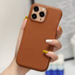 iPhone 16 合成革ケース iPhone  16 Pro 背面型ケース iPhone 16 Pro Max PUレザー ケース スマホケース  全6色 SKU:IPC03292025018 - Image 4