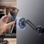 両面強磁力 MagSafe対応 スマホスタンド 360度回転 マグネット式 マグセーフ iPhoneホルダー 多場所適用可能  角度調整 スタンド  全2色 SKU:IPC03292025069 - Image 3