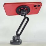 両面強磁力 MagSafe対応 スマホスタンド 360度回転 マグネット式 マグセーフ iPhoneホルダー 多場所適用可能  角度調整 スタンド  全2色 SKU:IPC03292025069 - Image 2