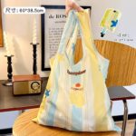 ショッピングバッグ  折りたたみバッグ 収納バッグ レジ袋 折りたたみ エコバッグ トートバッグ お買い物バッグ 肩掛け 手提げ 大容量 折り畳み エコバッグ 全4色 SKU:IPC04052025019 - 画像 (13)