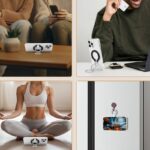 両面強磁石 MagSafe対応 スマホスタンド360度回転 マグネット式 スマホスタンド マグセーフ iPhoneリングホルダー バンカーリング 角度調整 スタンド  全4色  SKU:IPC04072025005 - Image 20