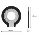両面強磁石 MagSafe対応 スマホスタンド360度回転 マグネット式 スマホスタンド マグセーフ iPhoneリングホルダー バンカーリング 角度調整 スタンド  全4色  SKU:IPC04072025005 - Image 17