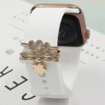 アップルウォッチ バンド チャーム Apple Watch バンド チャーム apple watch アクセサリー Apple Watch バンド ベルト アクセサリー キラキラ デコレーション アップルウォッチ 全16色 SKU:IPC04172025014 - Image 4