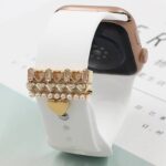 アップルウォッチ バンド チャーム Apple Watch バンド チャーム apple watch アクセサリー Apple Watch バンド ベルト アクセサリー キラキラ デコレーション アップルウォッチ 全16色 SKU:IPC04172025014 - Image 3